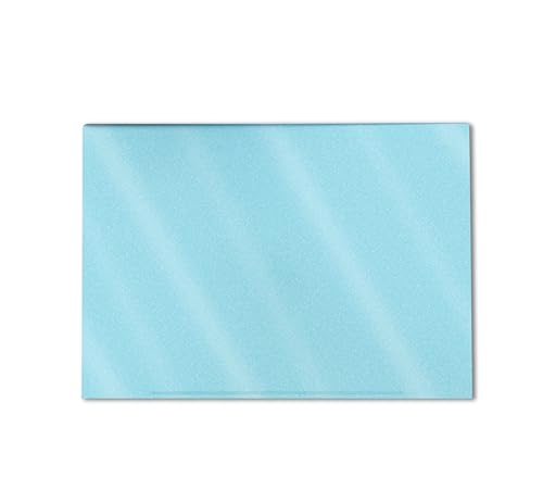 Image of Glossy Glitter Gaming Skin Compatible with HP Envy x360 16 inch (2023) - Solid Baby Blue - Premium 3M Vinyl Protective Wrap Decal Cover - Easy to Apply | Crafted in The USA by MightySkins