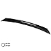 FREEMOTOR802 Compatible with 1999-2003 Volkswagen MK4 Jetta Sedan, Rear Duckbill Trunk Spoiler Deck Lid Spoiler, ES Style Gloss Black ABS Tail Lip Wing Add-on Exterior Parts