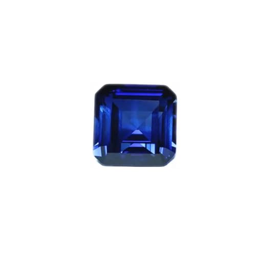 Saphir carré pour sertissage et création de bagues personnalisées pour un atelier de joaillerie