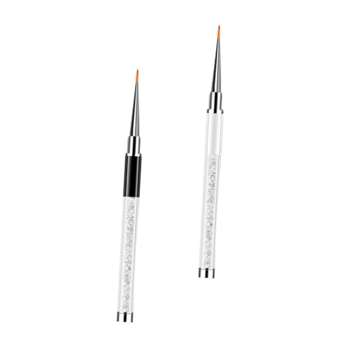 GANAZONO Pluma Profesional De Arte De Uñas Bolígrafos De Manicura Para Decoración De Uñas Herramienta De Belleza Con Diseño Elegante Para Pintura y Tallado Uñas Semipermanentes