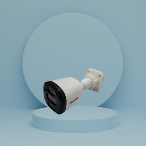 Buy VISIONMAX CCTV 3K Night Colour Vision Bullet Camera with INBUILT ...