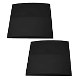 Supvox 2 Stück Pack Sofakissen Einsätze 50x50cm Hochdichter Schaumstoff für Sitzflächenstütze bei Durchgesessenen Sofas Ersatzkissen für Wohnzimmermöbel