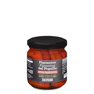 Pimientos del piquillo extra Hacendado estilo tradicional Tarro 185 g (175 g escurrido) Pack 2