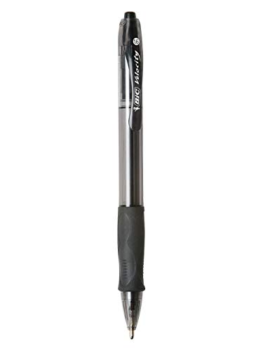 Stylo Bic Velocity noir rétractable fini la fatigue de la main avec la pointe 1,6mm