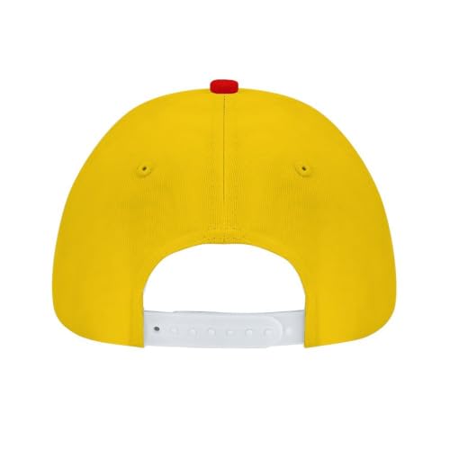 Image of Soccer National Team Baseball Cap for Men Women Adjustable Snapback Summer Sun Hat Game Day Hat for Soccer Fans