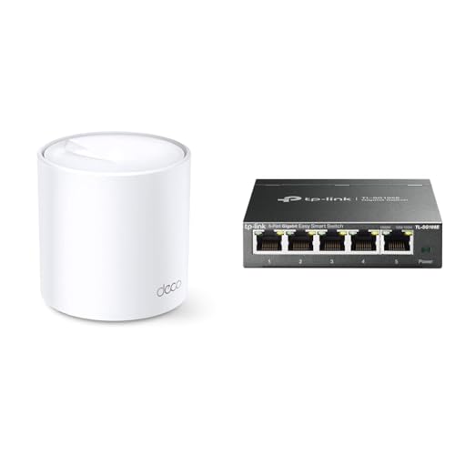 Image of TP-Link Deco X20(1-Pack) AX1800 Mbps Dual Band Whole Home Mesh Wi-Fi System, Next-Gen Wi-Fi 6, ODFMA