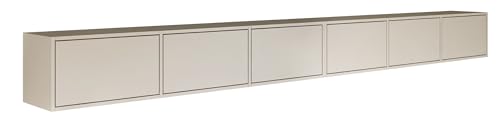 Selsey TV Lowboard Hängend Kaschmir 300 cm Minimalistisches Design mit Push-to-Open 16 mm Laminierte Spanplatten 6 Klappen Platzsparend Ideal für Wohnzimmer Matte Oberfläche Made in Europa Selsey TV Lowboard Hängend Kaschmir 300 cm Minimalistisches Design mit Push-to-Open 16 mm Laminierte Spanplatten 6 Klappen Platzsparend Ideal für Wohnzimmer Matte Oberfläche Made in Europa
