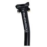 THOMSON ELITE SEATPOST SETBACK トムソン エリートシートポスト セットバック ブラック シートポスト長330mm シートポスト径26.8mm セットバック16mm SP-E105SB-BK