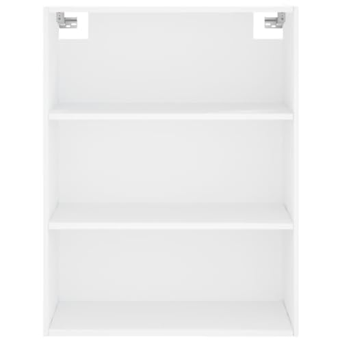 Xichuzi Aparador Alto Madera contrachapada Blanco 69,5x34x180 cm, Mueble Salon, Aparadores para Salon, Mueble Comedor, Mueble Auxiliar, Aparador Cocina, Aparador Entrada Recibidor - 3189277 - imagen 6