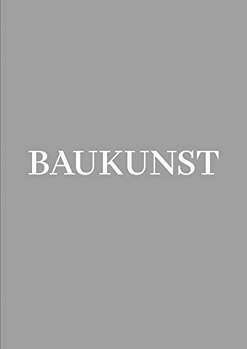 Télécharger Baukunst Livre eBook France