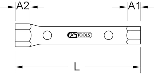 KS Tools 518.0880 CLASSIC Rohrsteckschlüssel, 30x32mm – Ansicht 4