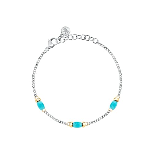 Caratteristiche: Bracciale da donna di misura 19 cm. Dispone di una pratica chiusura a moschettone. Stile ed eleganza in un unico gioiello: regalo perfetto per ogni occasione!