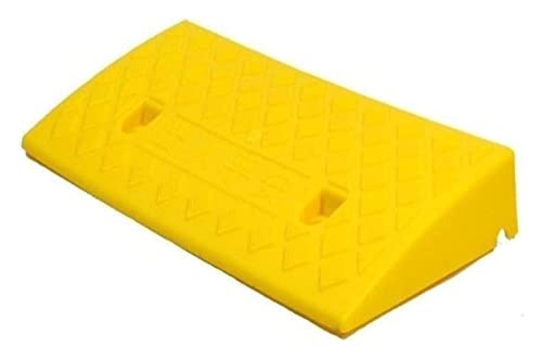 Rampas pequeñas antideslizantes de umbral Rampas para bordillos Entrada de banco La Mall Rampas para sillas de ruedas Rampas de seguridad 5CM/7CM (Color: Natural, Tamaño: 49*27*7CM) miniatura 1