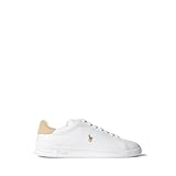 Polo Ralph Lauren, Men, Heritage Court II, White/Bone, 10, Medium