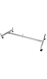 Chrome Grid Gondola Base with Casters 48 L x 24 W Inches