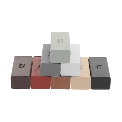 HONITANO Kit Reparación y Parquet con Cera Endurecida Colores para Encimeras y Puertas Relleno para Arañazos y Grietas Adecuado para Azulejos Mármol y Laminados