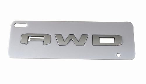 Image of 1pc AWD Tailgate Door Letter Nameplate Emblem Replacement for 2019-2022 GMC Acadia Terrain Liftgate Letter (Chrome)