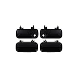 UICFXMSV Compatible with Toyota 4Runner Hilux Mk3 Pickup 1988-2004 Model Outer Door Handle Black Ln145 Ln166 2 Doors(Front Right 1pc)