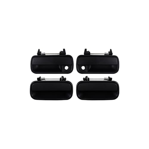 UICFXMSV Compatible with Toyota 4Runner Hilux Mk3 Pickup 1988-2004 Model Outer Door Handle Black Ln145 Ln166 2 Doors(Front Right 1pc)