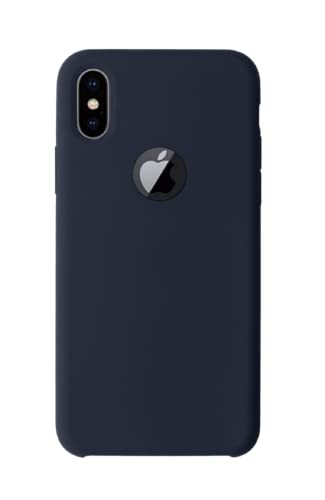 Image of Mobile Back Cover Case for iPhone Xs Max, A2101, A1921, A2104, A2102 (Silicone Case|CameraProtection|Black SC1510)