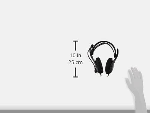 Koss SB40 Computer Headset with dimensions