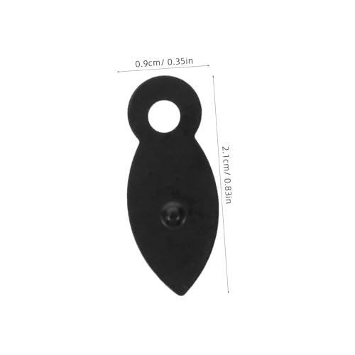 Image of ABOOFAN Photo Frame Hardware 100pcs Backboard Fasteners Small Flat Clips for Easy Hanging