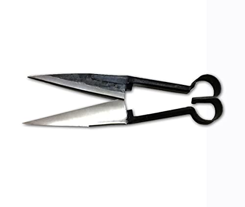Glittering Bazaar Grass Topiary Shears, Sheep Shear - Heavy Duty Onion Wool Trimming Scissors, Grass Flowers Shear, Large Forged Carbon...