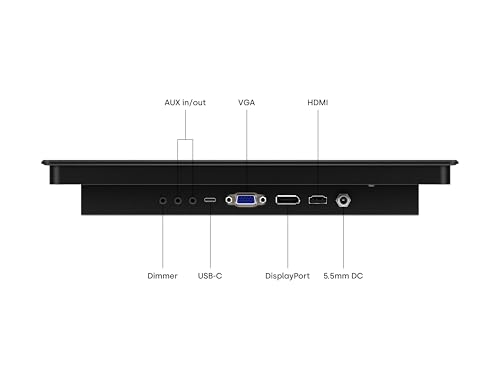 Image of Beetronics 10 Inch High Brightness Touchscreen Monitor | Full HD 1080p | IP66 Waterproof & Dustproof | Industrial Sunlight Readable Outdoor Display for PC, Mac, Linux | 10HB9M /U1