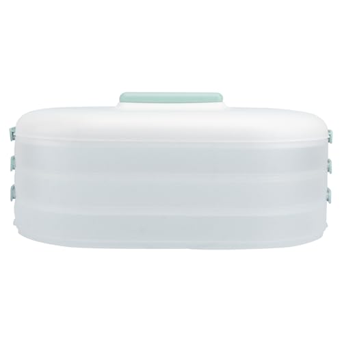 Lurrose �①�ɗp�L�q�ۑ��P�[�X ��e�ʐH�i�ۑ��e�� �W�t���t���b�V���{�b�N�X �n���h���t�����^���g���C �Ⓚ�H�i�����L�b�` �ė��p�\