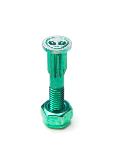 Matériel de Skateboard Vert 2,5 cm - Boulons de Fixation de Cruiser en Fer Demi-Fileté avec Écrous