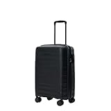 ABISTAB Mariner Handgepäck Koffer aus 100% Eco-PP Hartschale, 55x36x21 cm, 34L, Carbon Black