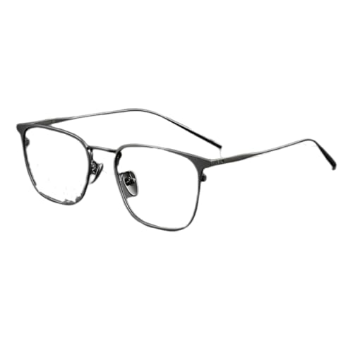Monture lunettes rétro titane homme légère pour supprimer la pression