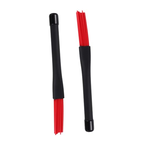 Totority Cepillo Retráctil de Nylon para Batería Kit de Jazz Accesorio para Batería Cerdas Estables