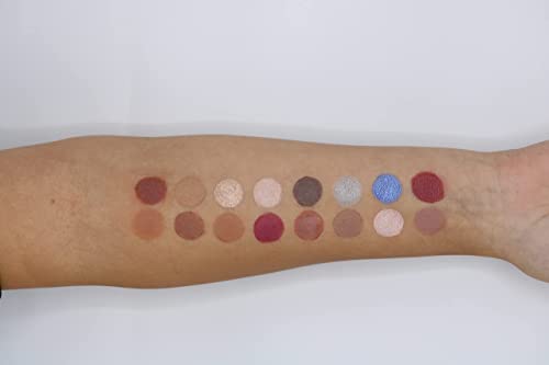 Cai Beauty Nyc The Who Makeup Palettes (See Me, Feel Me) - 16 Eyeshadows Rock N' Roll Color Palette - Glitter, Matte & Shimmer Colored Eye Shadow Cosmetics - Urban & Nude Colors Make Up Sets #TOP3