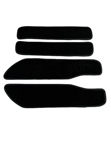 Lacaca トヨタ アルファード ヴェルファイア 30系 サイドステップマット エントランスマット ナノフリース カー用品 取り付け簡単