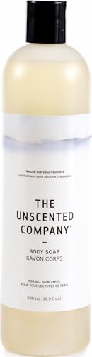 The Unscented Company Body Soap, For All Skin Types, Fragrance Free, 16.9 fl oz (500 ml) image 5