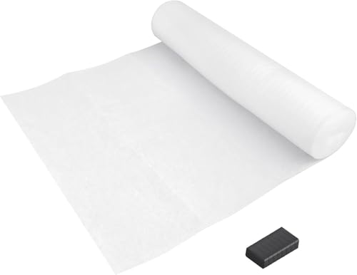 BXVDGSR レンジフードフィルター カバー 換気扇フィルター付き 厚手不燃性ロール 貼るだけ簡単交換 キッチン掃除 油煙機 レンジフード交換用フィルターロール 取り替え専用(47cm*5m)