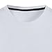 Men's Long Sleeve Pullover Shirts Lightweight Soft Stretch Crew Neck Cotton Tees Classic Fashion Casual T-Shirt (XX-Large,White)