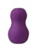 Doc Johnson Mood - Exciter - ULTRASKYN - Dual Texture Stroker - Narrow Side Has Massage Beads, Wide Side Has Thick Ribbing - Discrete - Male Masturbator - Purple