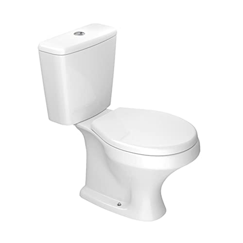 Kit bacia com caixa 6 litros Ravena completo branco Deca