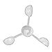 Clipper Wind Anemometer Cup Kit f/Version 2-3 Wire Units