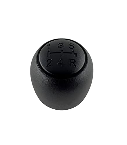 ✅ Pomello leva cambio 5 marce e retromarcia, ricambio compatibile con Fiat Panda 2003 – 2012, Compatibile con Fiat 500 e 500C 2007 – 2013