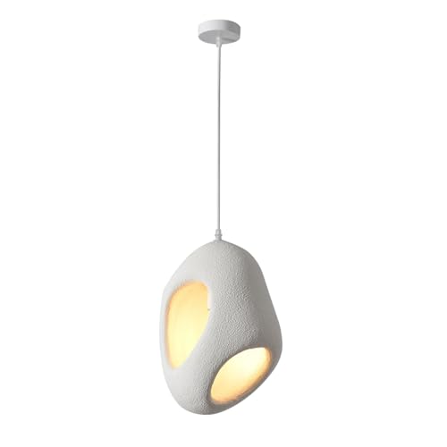 KXEcoLife Lámpara Colgante nórdica para Isla de Cocina, lámpara Colgante de Estilo japonés, lámpara de araña geométrica, lámparas de Techo Creativas para Comedor.