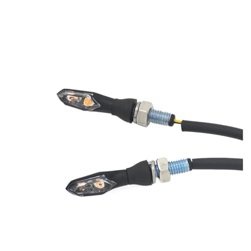 PBCGTFHJK 2021 New Fit For Mini Motorcycle General L-ed Turn Lamp Motorbike Indicators Lights E-Stamp Mark(2 pcs)