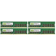 Amazon | 64GB (4x16GB) DDR4-2400MHz PC4-19200 ECC UDIMM 2Rx8 1.2V
