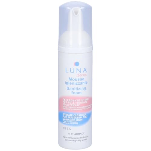 Mousse hygiénique LUNADERM 150ml contre les irritations et tiraillements de la peau sèche