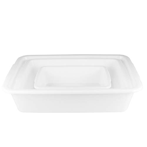 SOLUSTRE 3PCS Reagent Tray Acid Alkali Resistance Chemical Experimental Apparatus