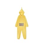cutecool Fleece Pyjamas Women Teletubbies Adult Onesie Pajamas Unisex Animal One-Piece Costume Cosplay Homewear Sleepwear Party-Yellow-Xl