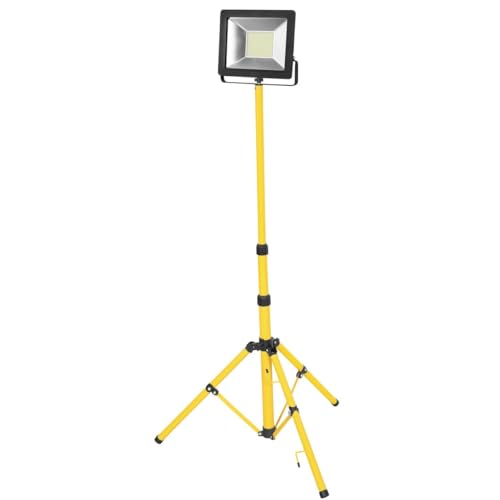 Spot LED avec trépied de 50W à lumière froide et long câble