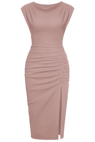 IHOT Semi Formal Cocktail Dresses for Women Elegant Ruched Special